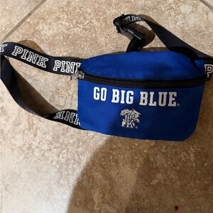 Victoria's Secret Blue GO BIG BLUE Clutch